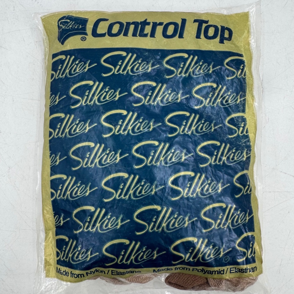 Silkies Control Top Hose with Support Legs Queen Nude‎ 20 Denier Nylon Elastane
